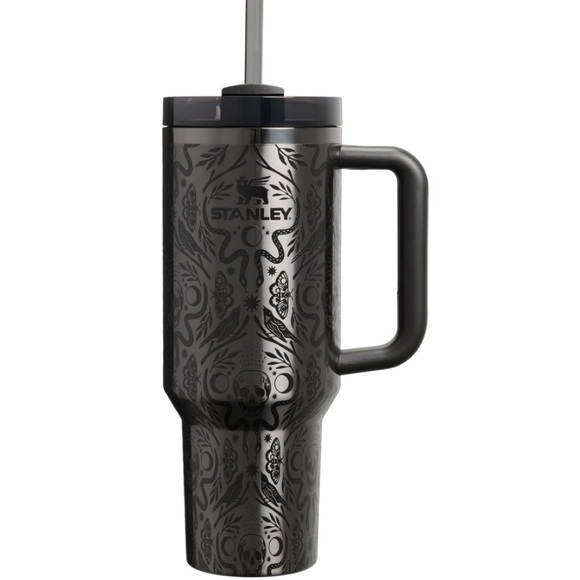 NIB Stanley The Halloween Quencher H2.0 FlowState Tumbler 40oz - Deadly Damask - Picture 1 of 6